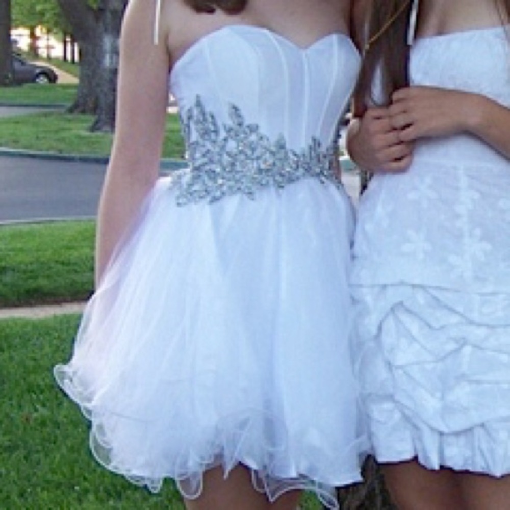White Cocktail Dress!